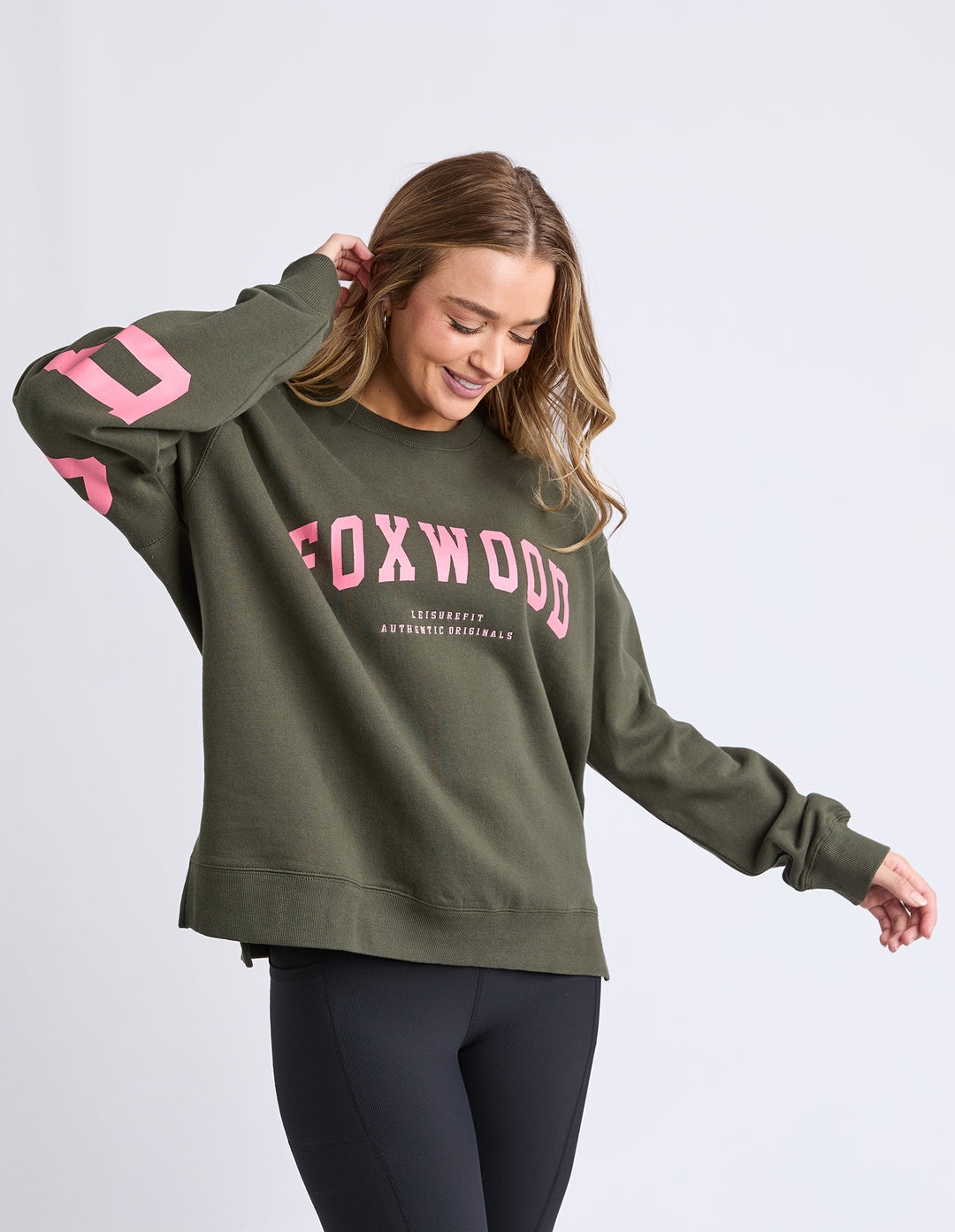 Foxwood Interval crew Khaki