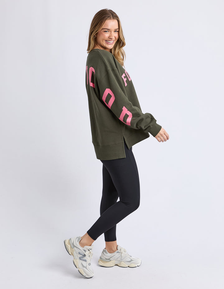 Foxwood Interval crew Khaki