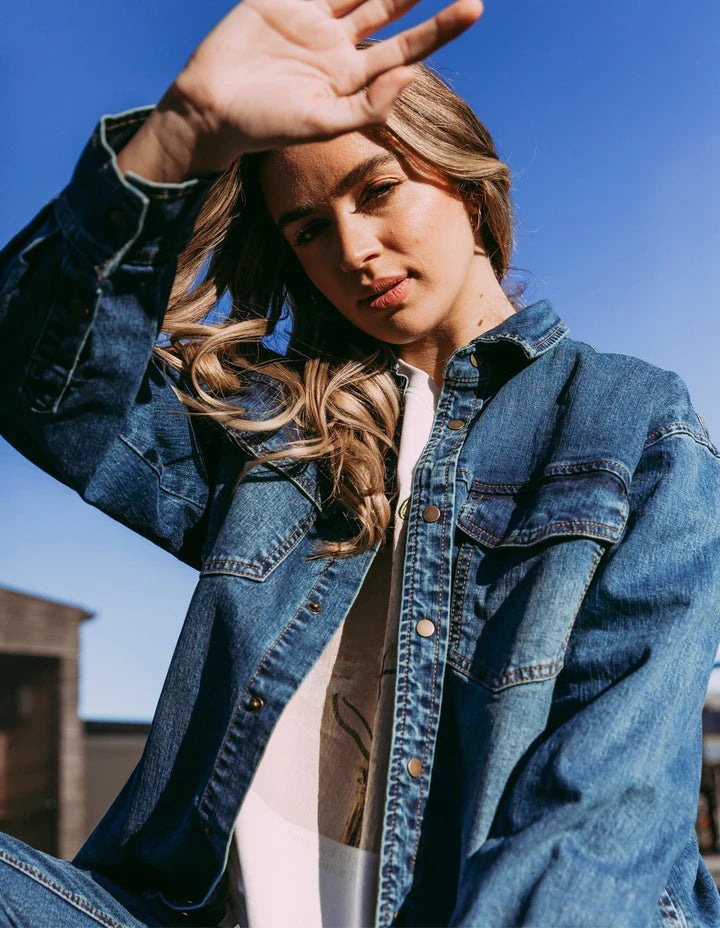 VINTAGE DAISY OVERSHIRT