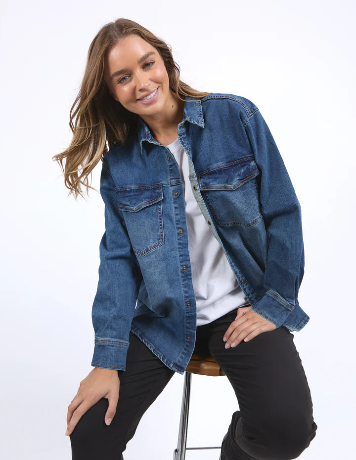 VINTAGE DAISY OVERSHIRT