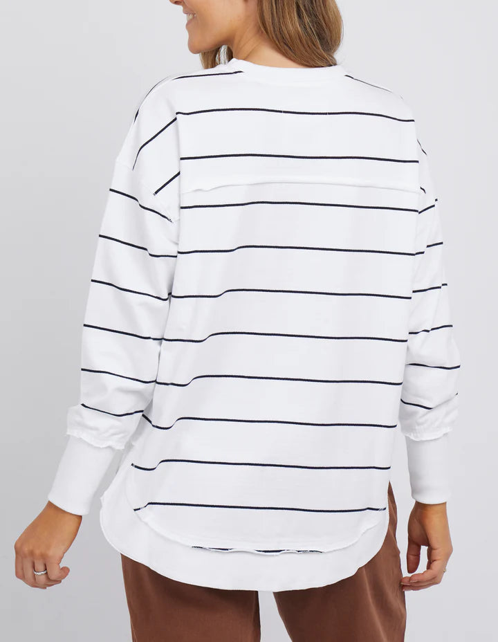 CLASSIC STRIPE SIMPLIFIED CREW