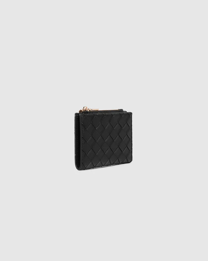 Louenhide Lily Womens Wallet Black Woven