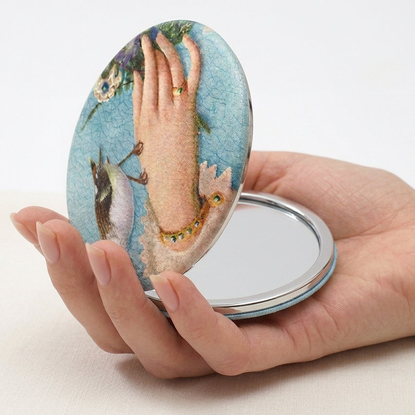Rifleman compact mirror open