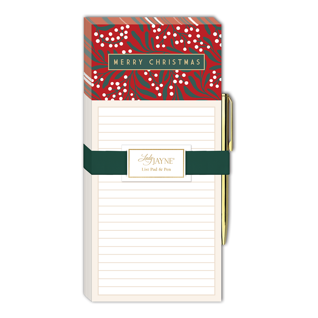 CHRISTMAS FRIDGE NOTEPAD