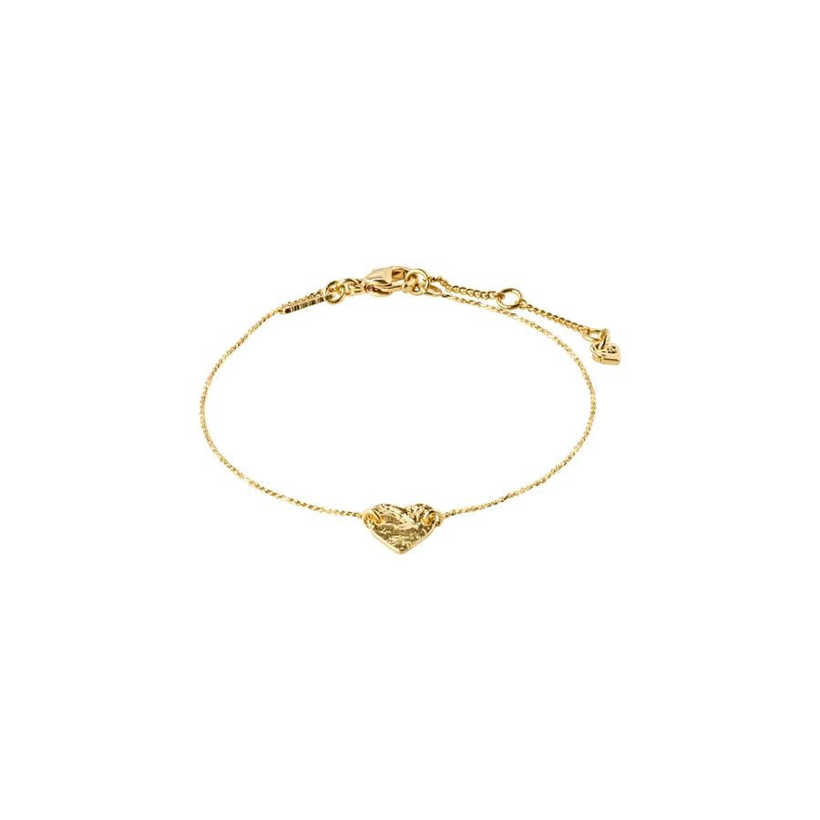 GOLD SOPHIA HEART BRACELET