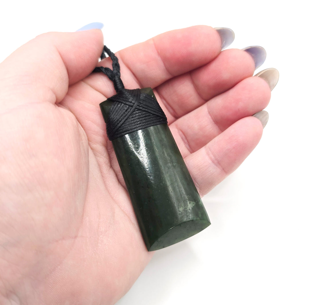 60mm Greenstone Toki Necklace