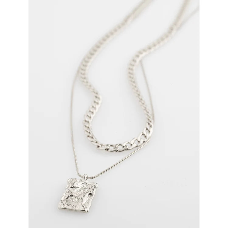 SILVER BATHILDA NECKLACE - RAPT ONLINE