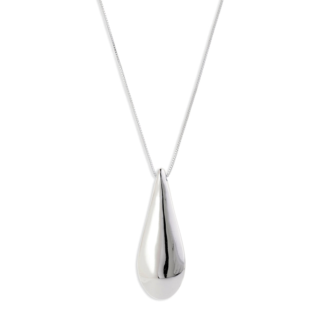 ALMA SILVER NECKLACE