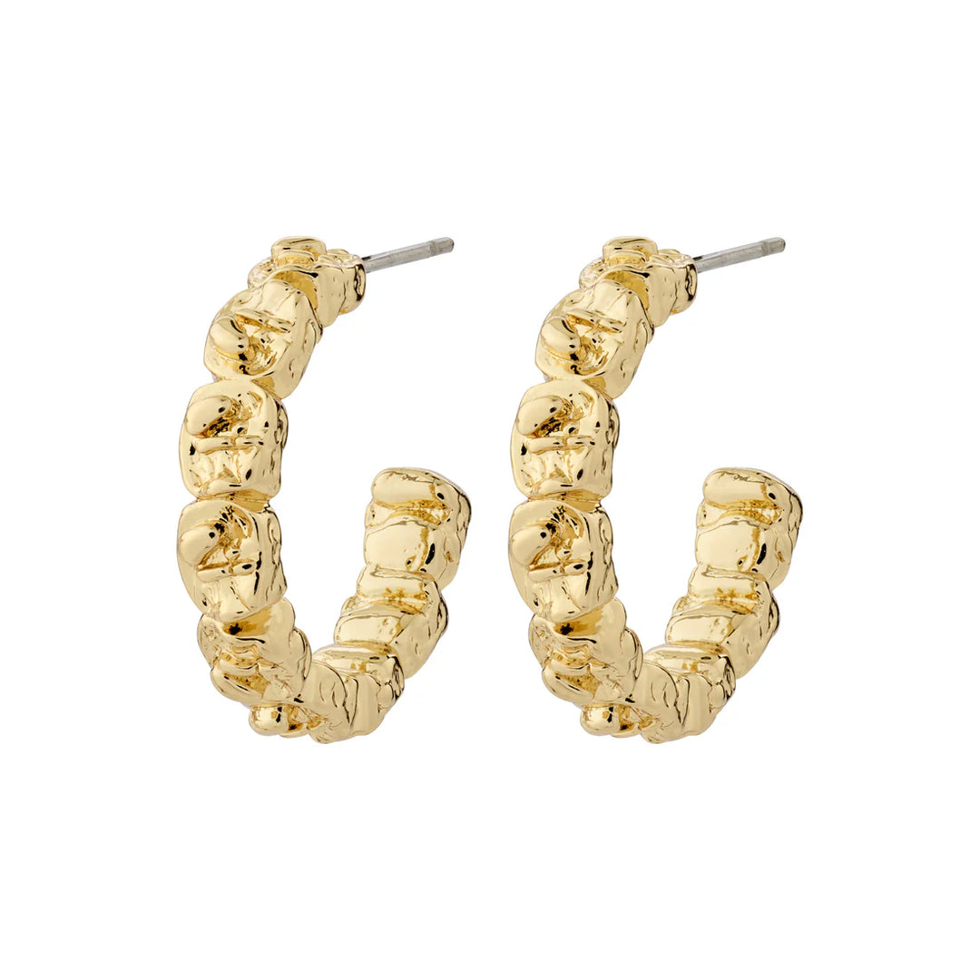 GOLD SCOTTIE EARRINGS