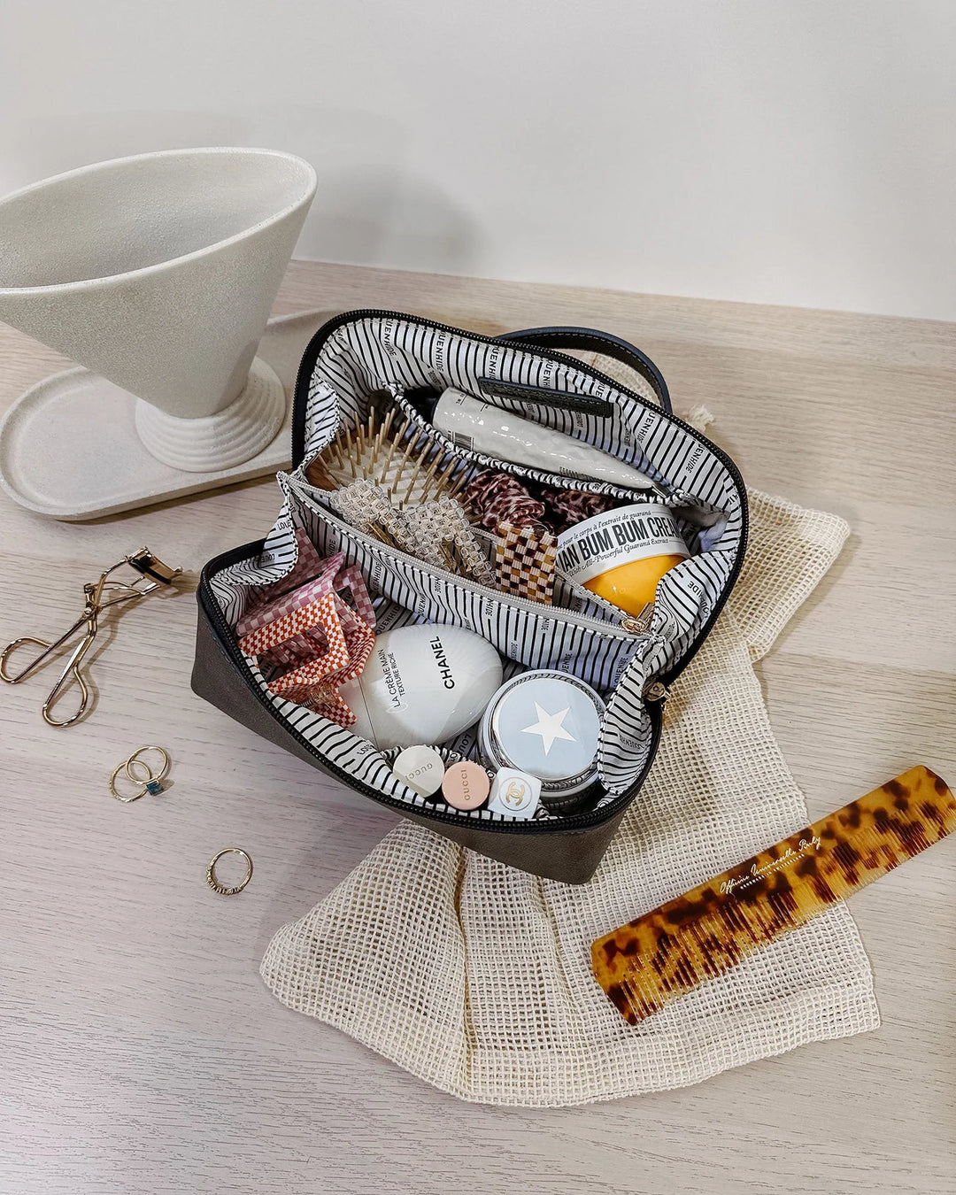 Louenhide Navy Ellis Cosmetic Case