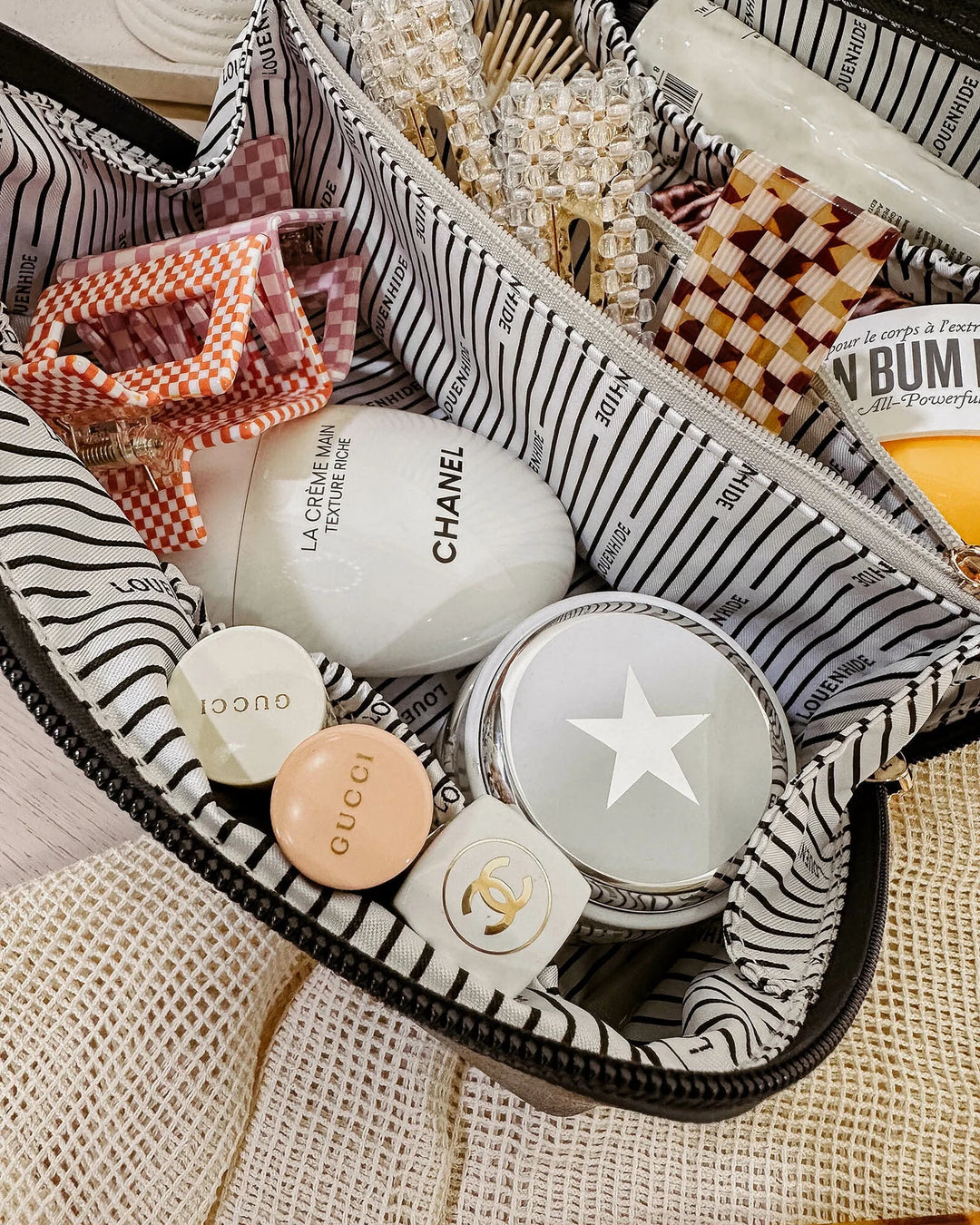 Louenhide Navy Ellis Cosmetic Case