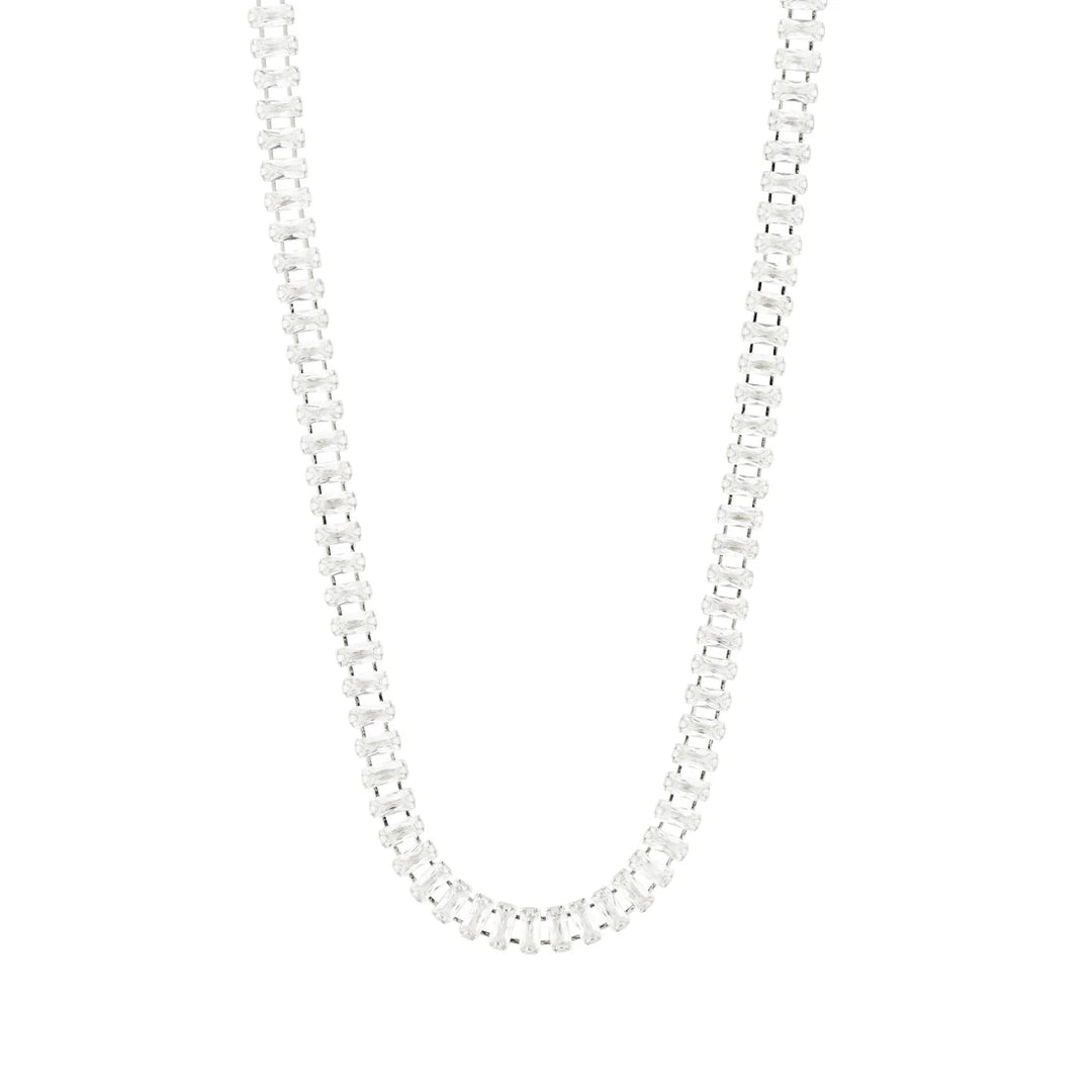 SILVER RUE NECKLACE