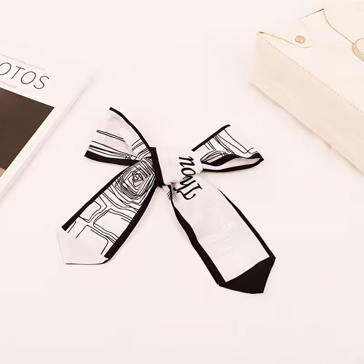 Black & White Neckerchief Scarf