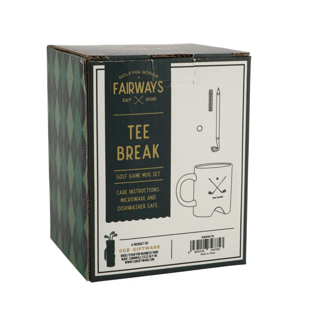 Fairways Golf Game Mug Set