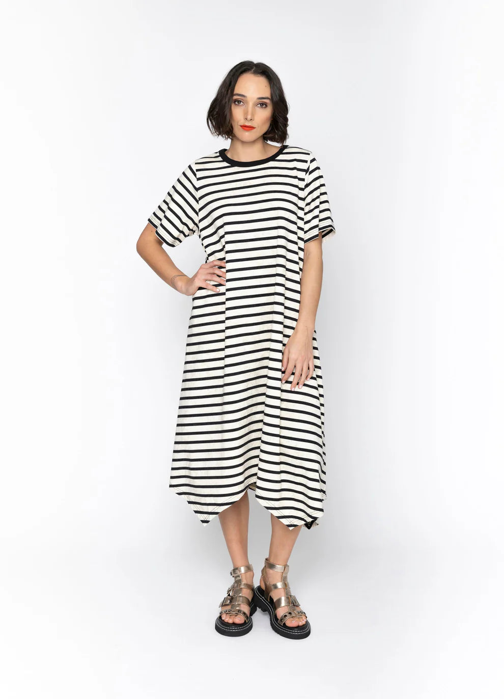 Blacklist Striped Lucia Dress