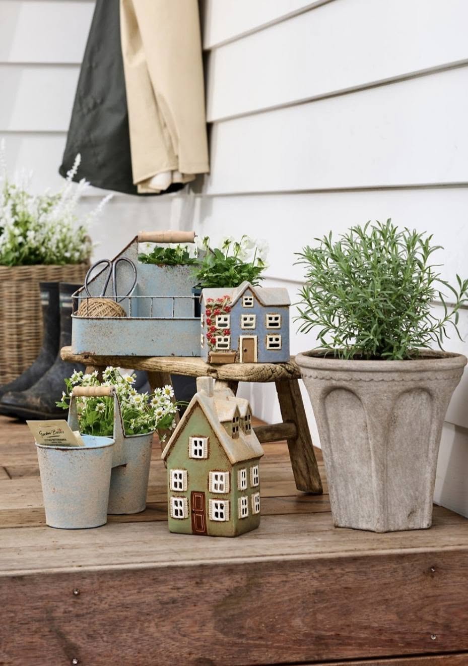 French Country Devon Light Sage Petite Cottage