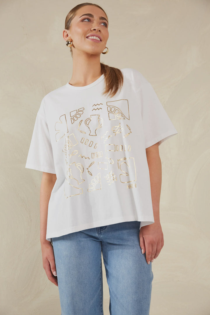 BIANCO BARI TEE