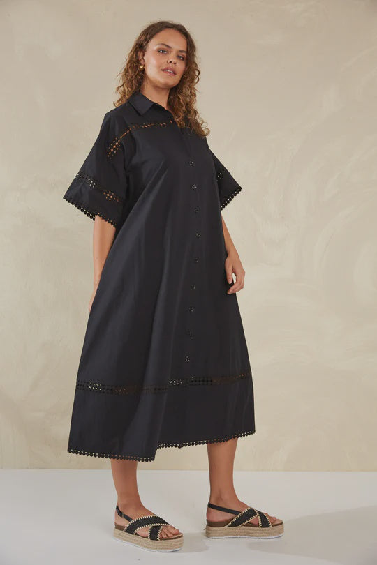 DOMINO ADELFIA SHIRT DRESS