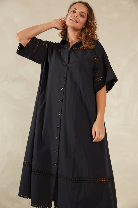 DOMINO ADELFIA SHIRT DRESS