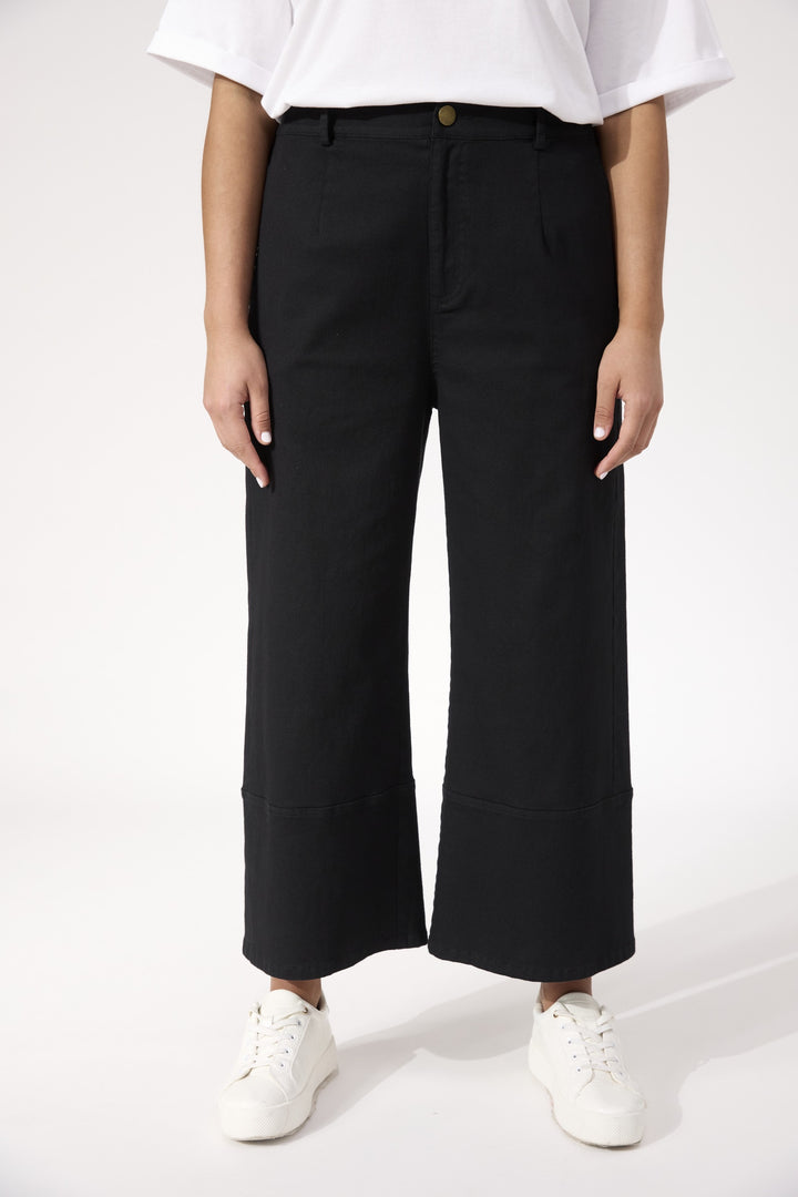 Haven Black Panama Pant