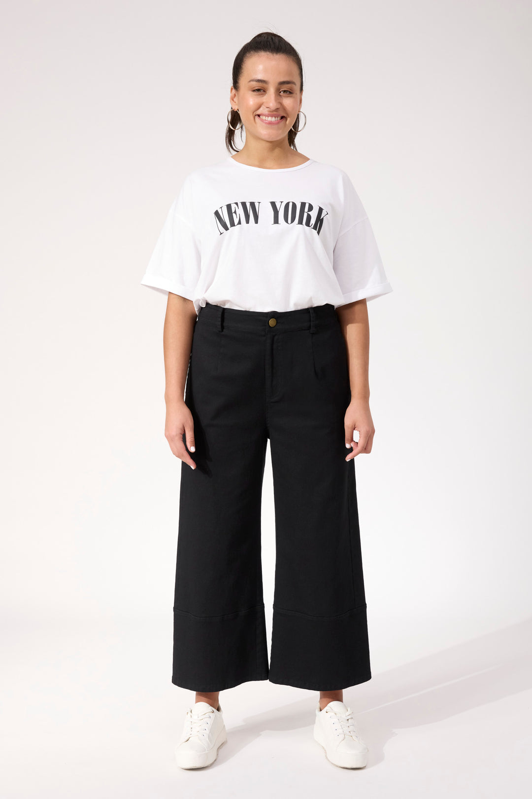 Haven Black Panama Pant