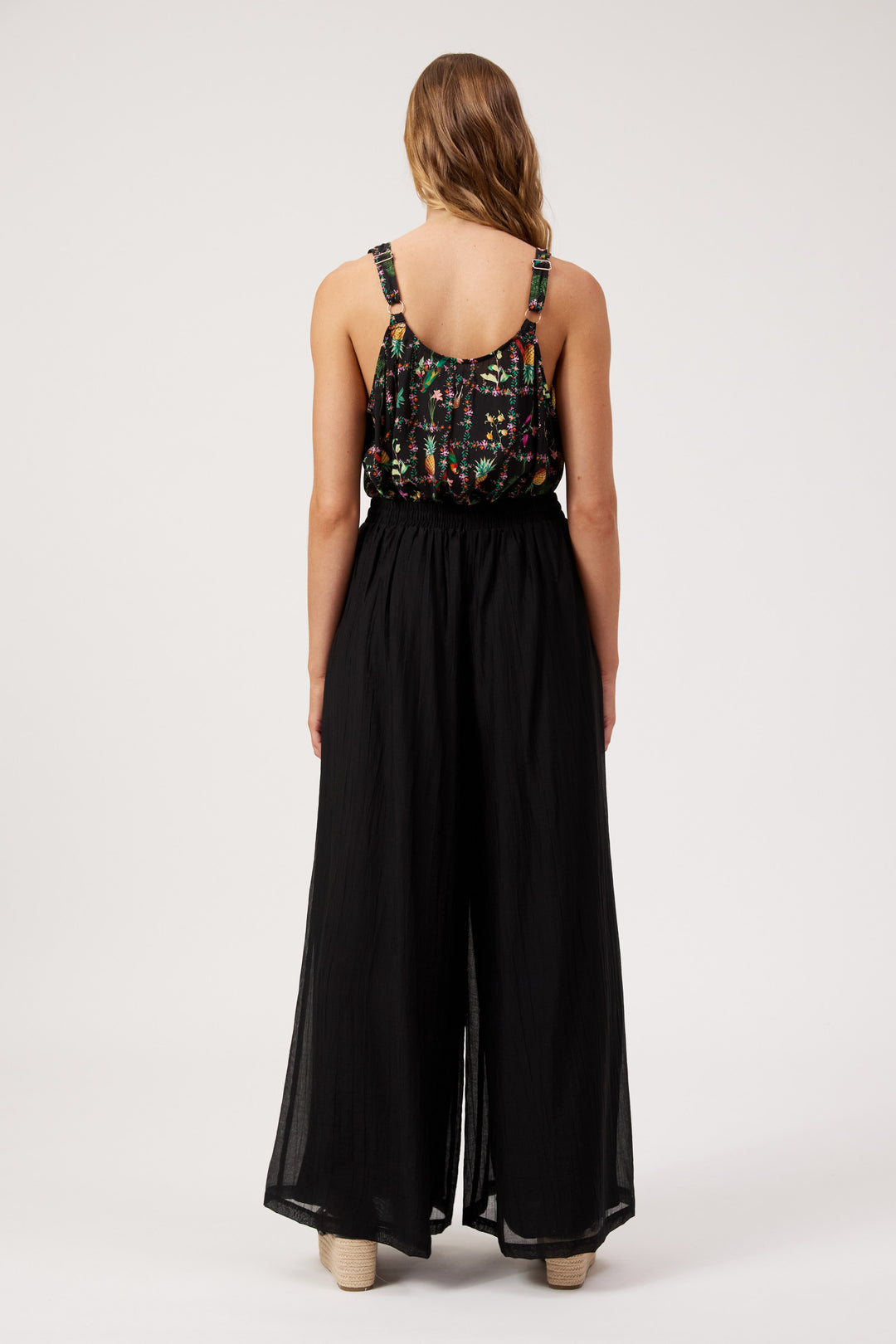 Haven Black Kenya Palazzo Pant
