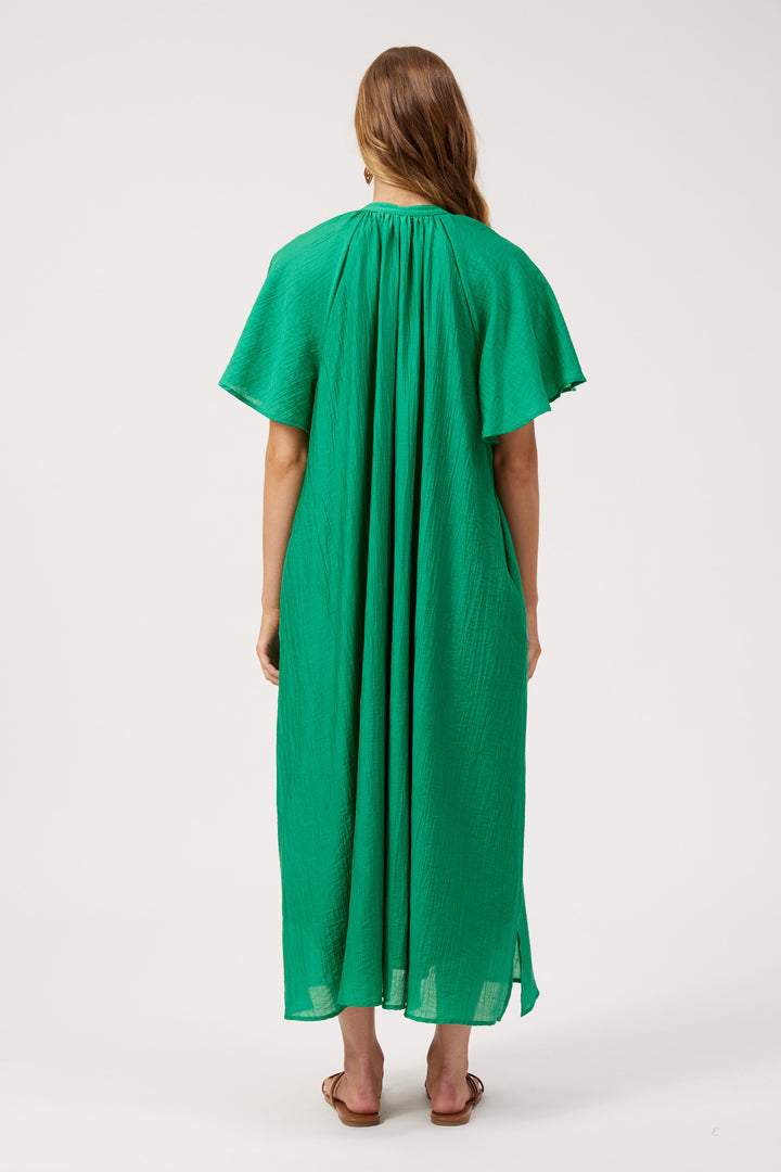 Haven Green Kenya Midi Dress