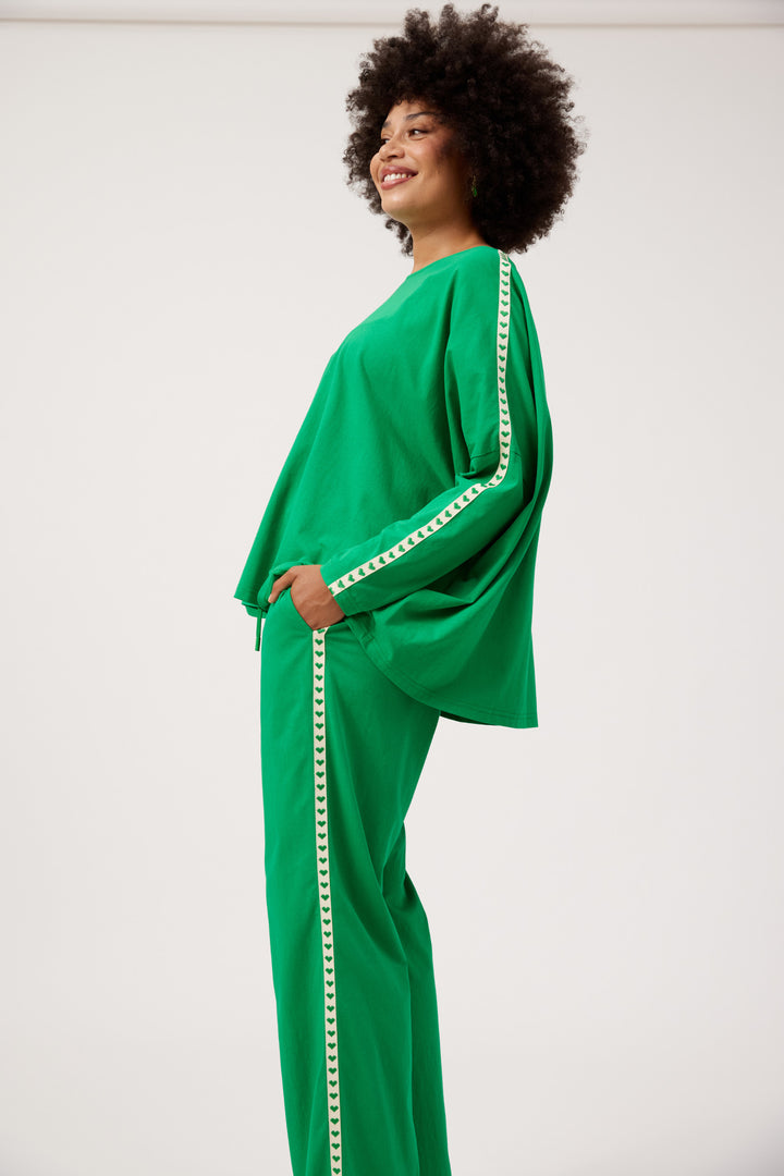 Haven Apple Green Elba Heart Pant