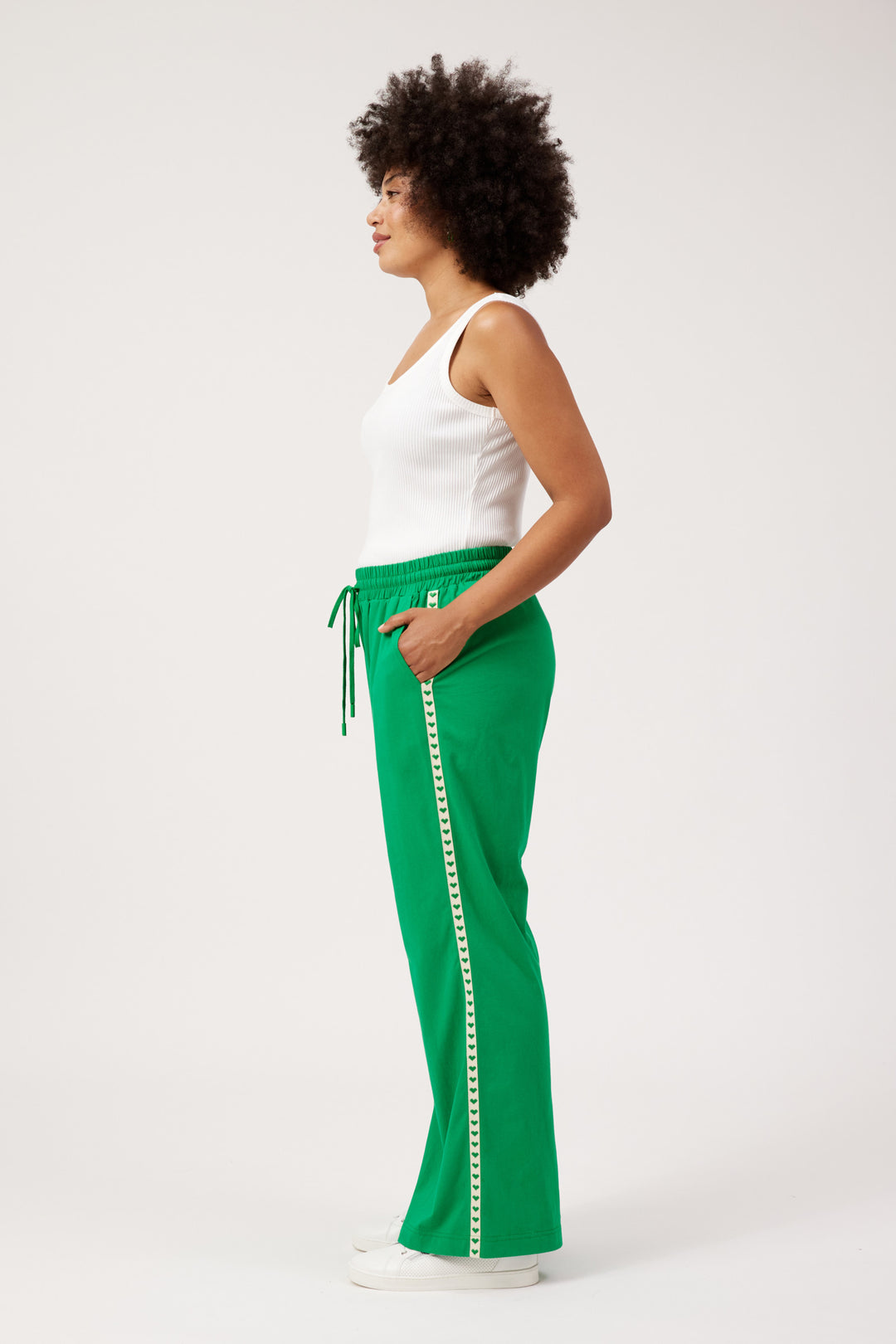 Haven Apple Green Elba Heart Pant