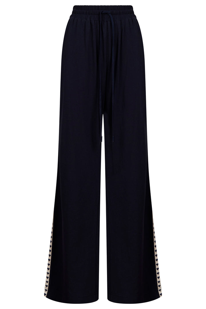 Haven Navy Elba Heart Pant