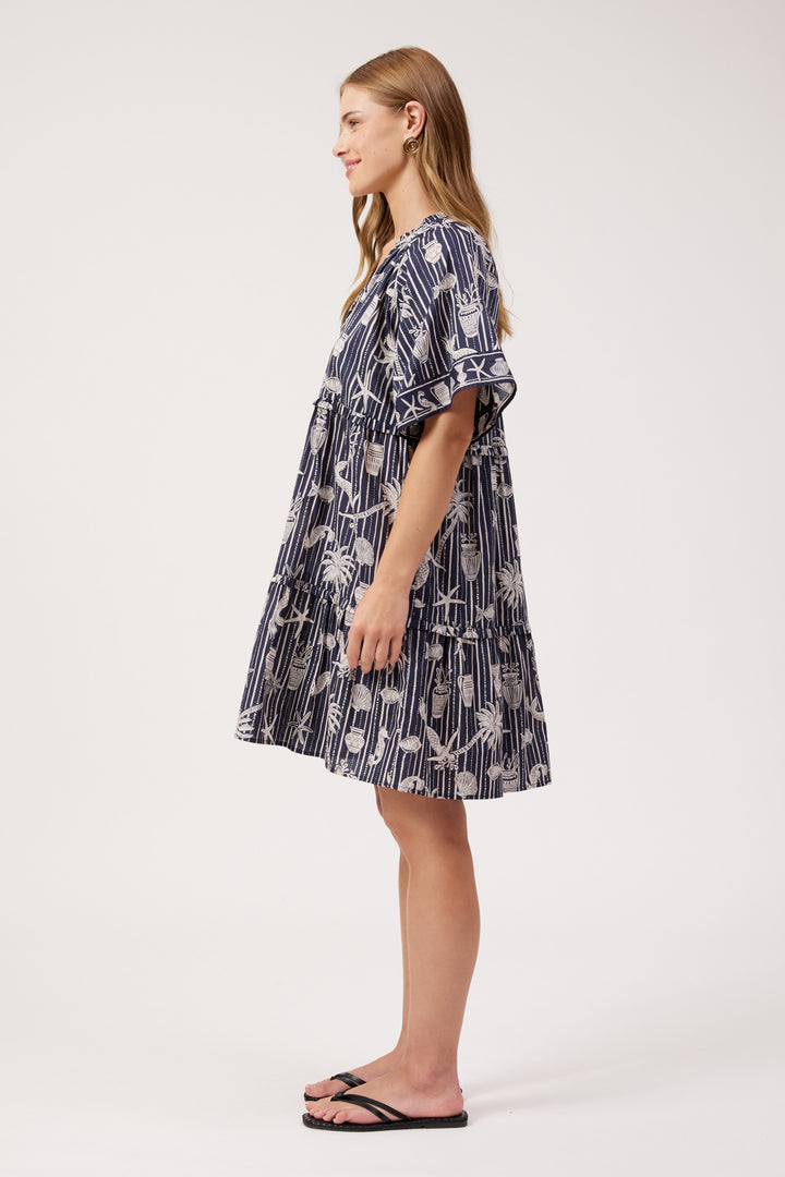 Haven Sea Blue Crete Dress