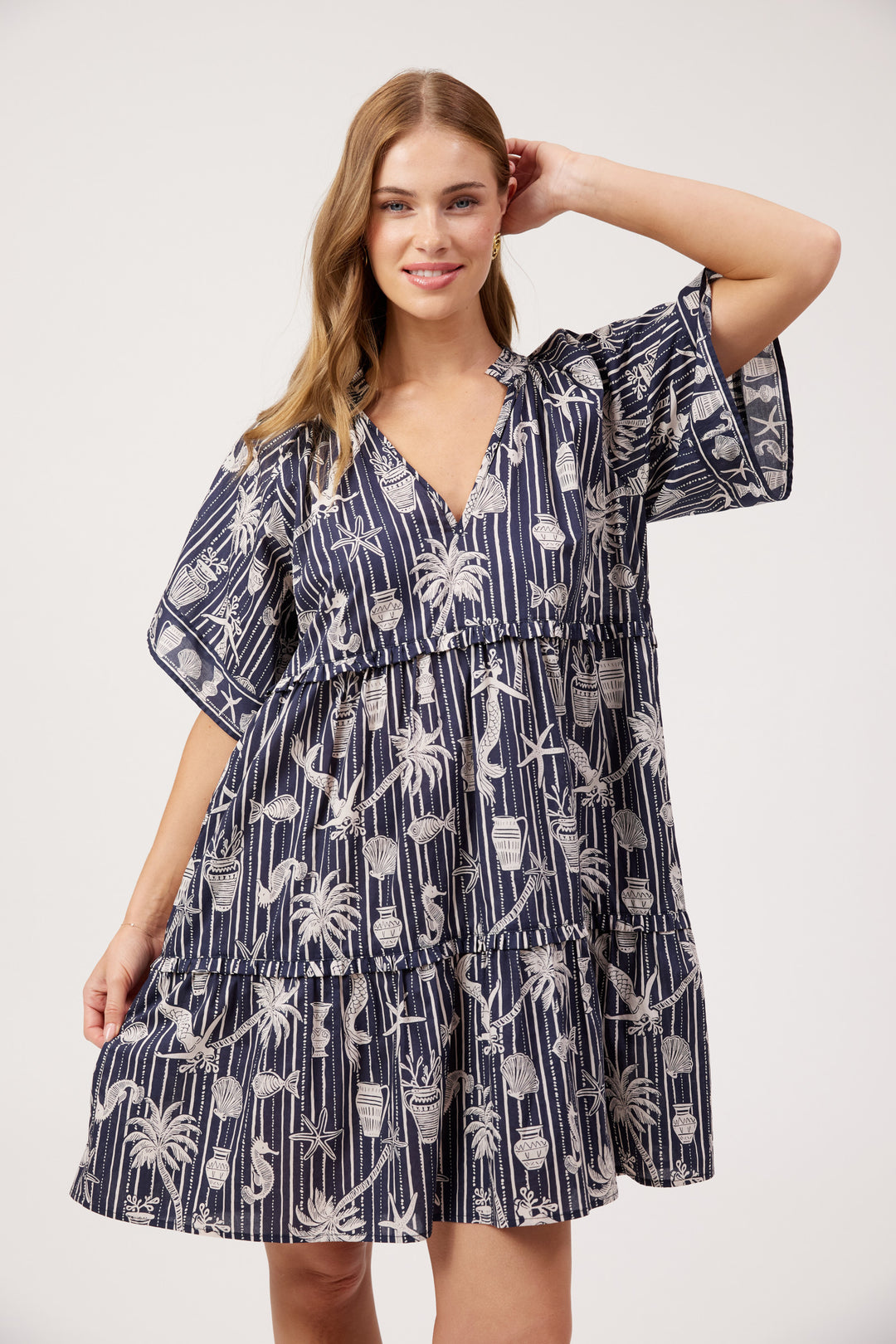 Haven Sea Blue Crete Dress