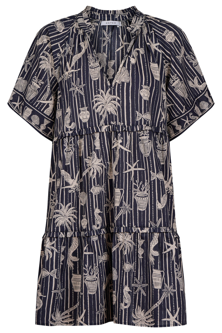 Haven Sea Blue Crete Dress