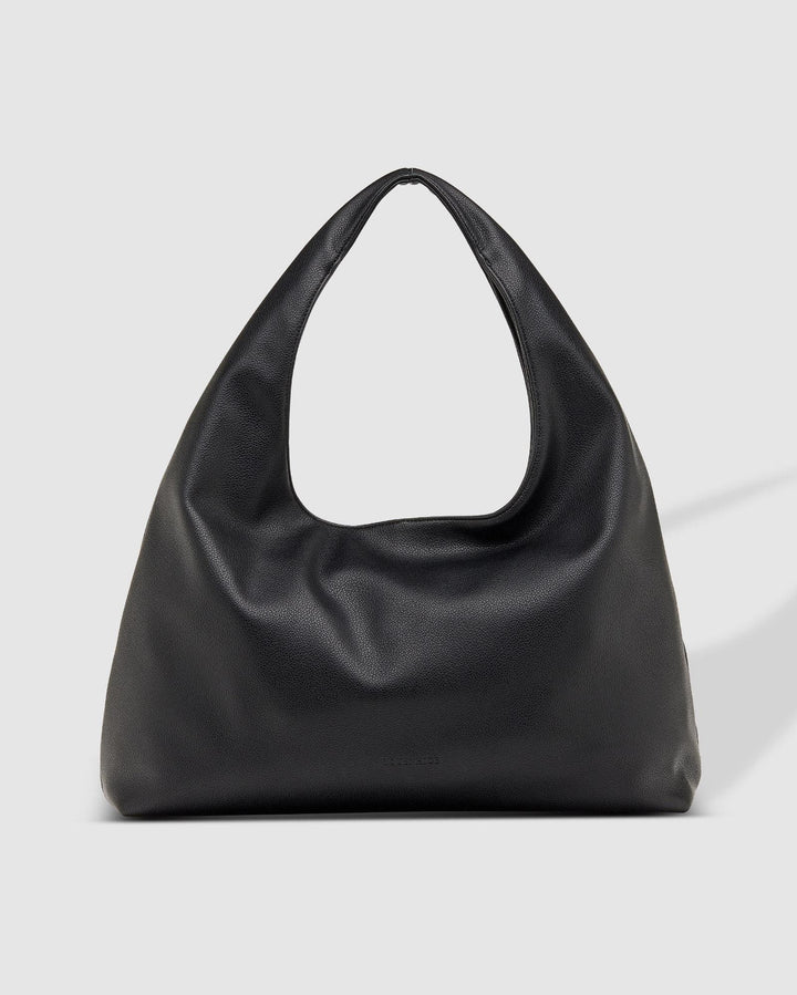 BLACK MONACO SHOULDER BAG