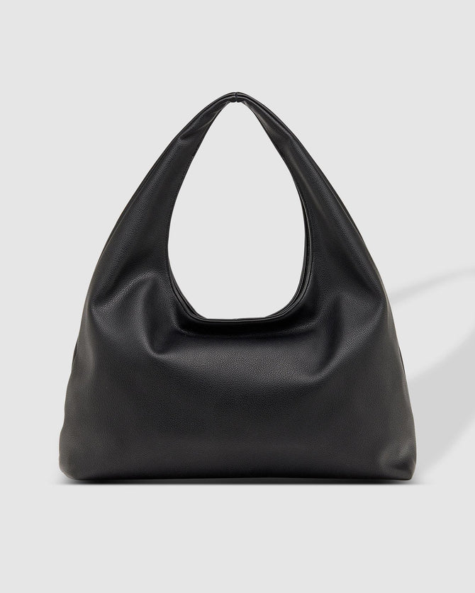 BLACK MONACO SHOULDER BAG