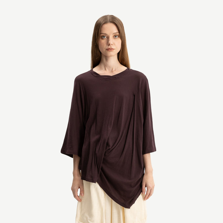 Bone & Arrow Wine Rae Top