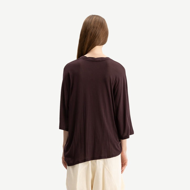 Bone & Arrow Wine Rae Top