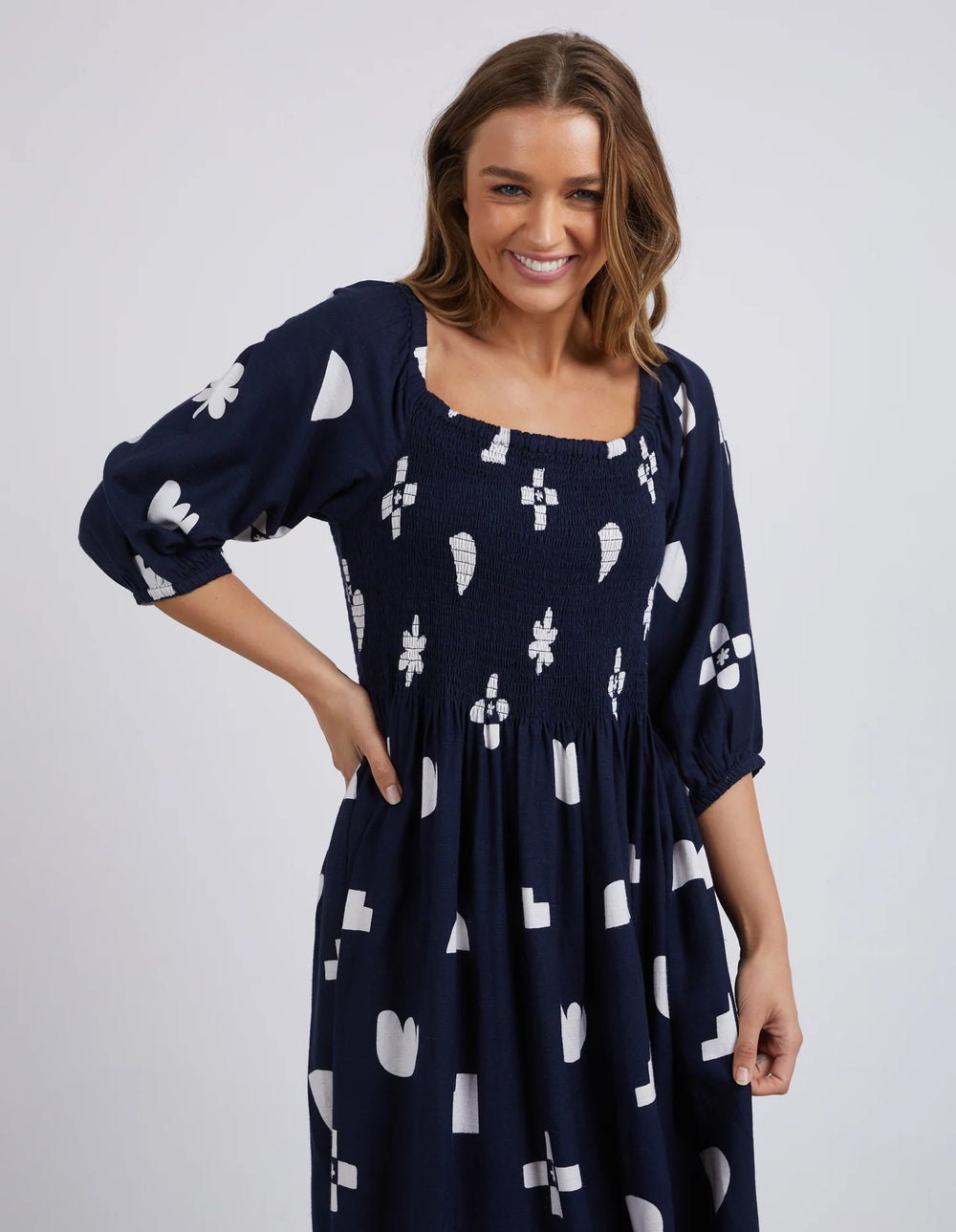 ELLIPSE MIDI DRESS - RAPT ONLINE