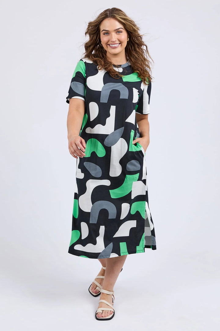 Elm Stijl Dress Abstract