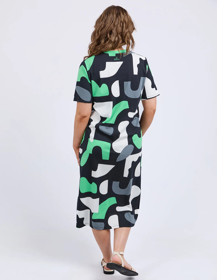 Elm Stijl Dress Abstract