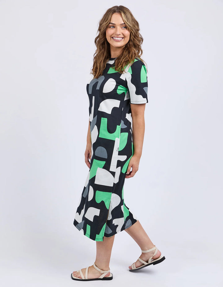Elm Stijl Dress Abstract