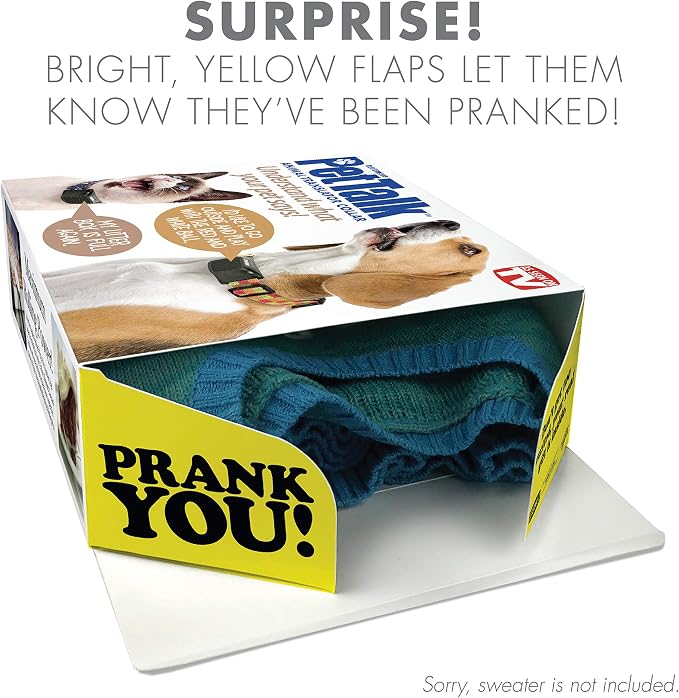 Pet Talk Prank Gift Box
