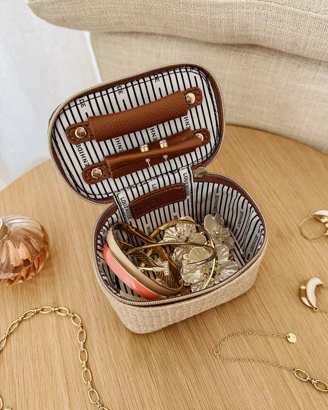 Louenhide Natural Tan Trudy Jewellery Holder