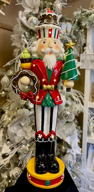 108cm Festive Candy Nutcracker