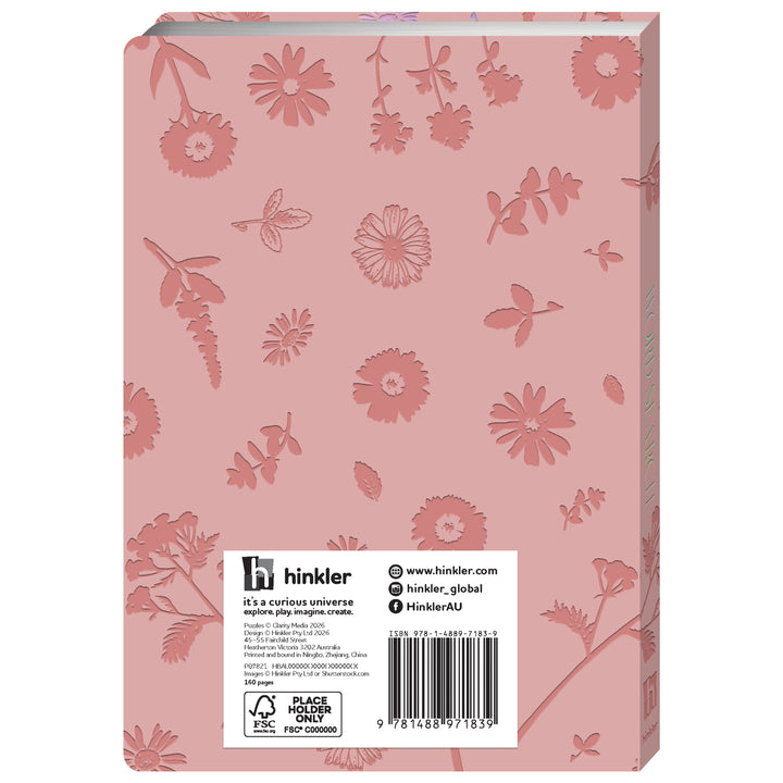 Hinkler Faux Leather Word Search Puzzle Book