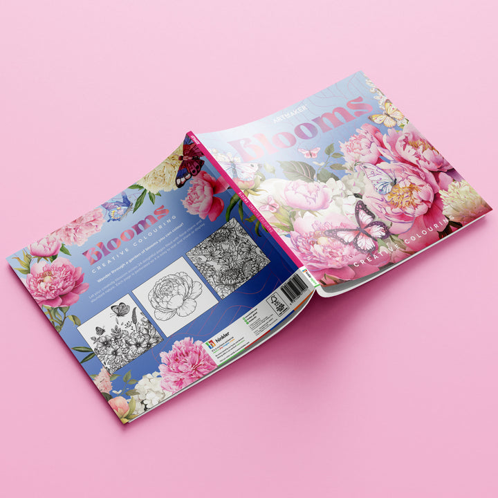 Hinkler Blooms Create Colouring Book
