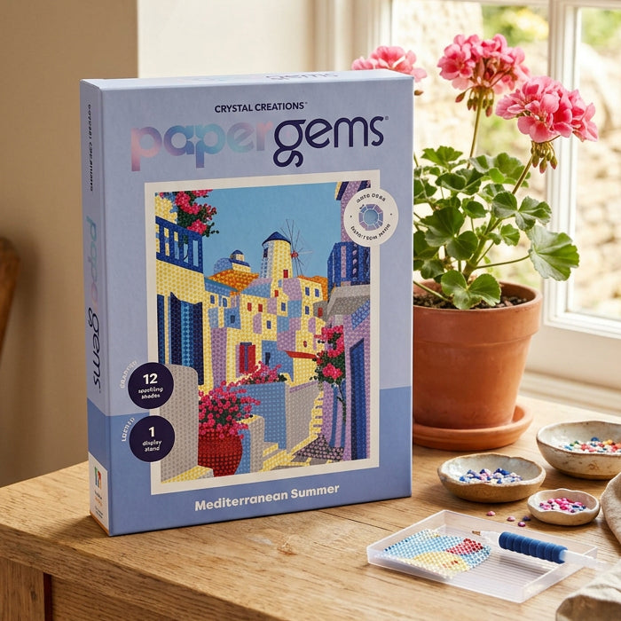 Hinkler Paper Gems Mediterranean Summer Craft Kit