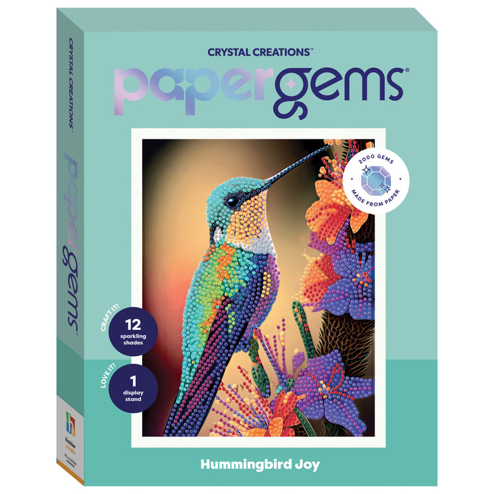 Hinkler Paper Gems Hummingbird Joy Craft Kit