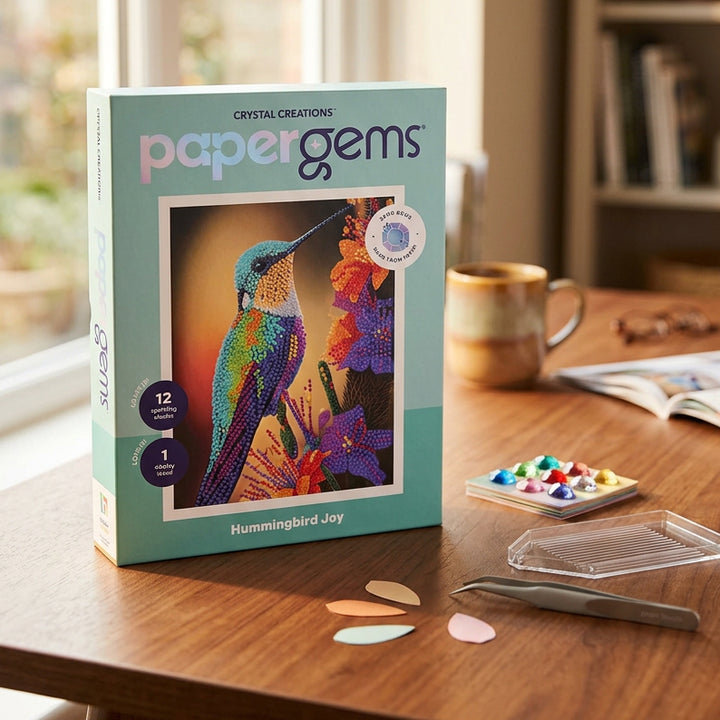 Hinkler Paper Gems Hummingbird Joy Craft Kit