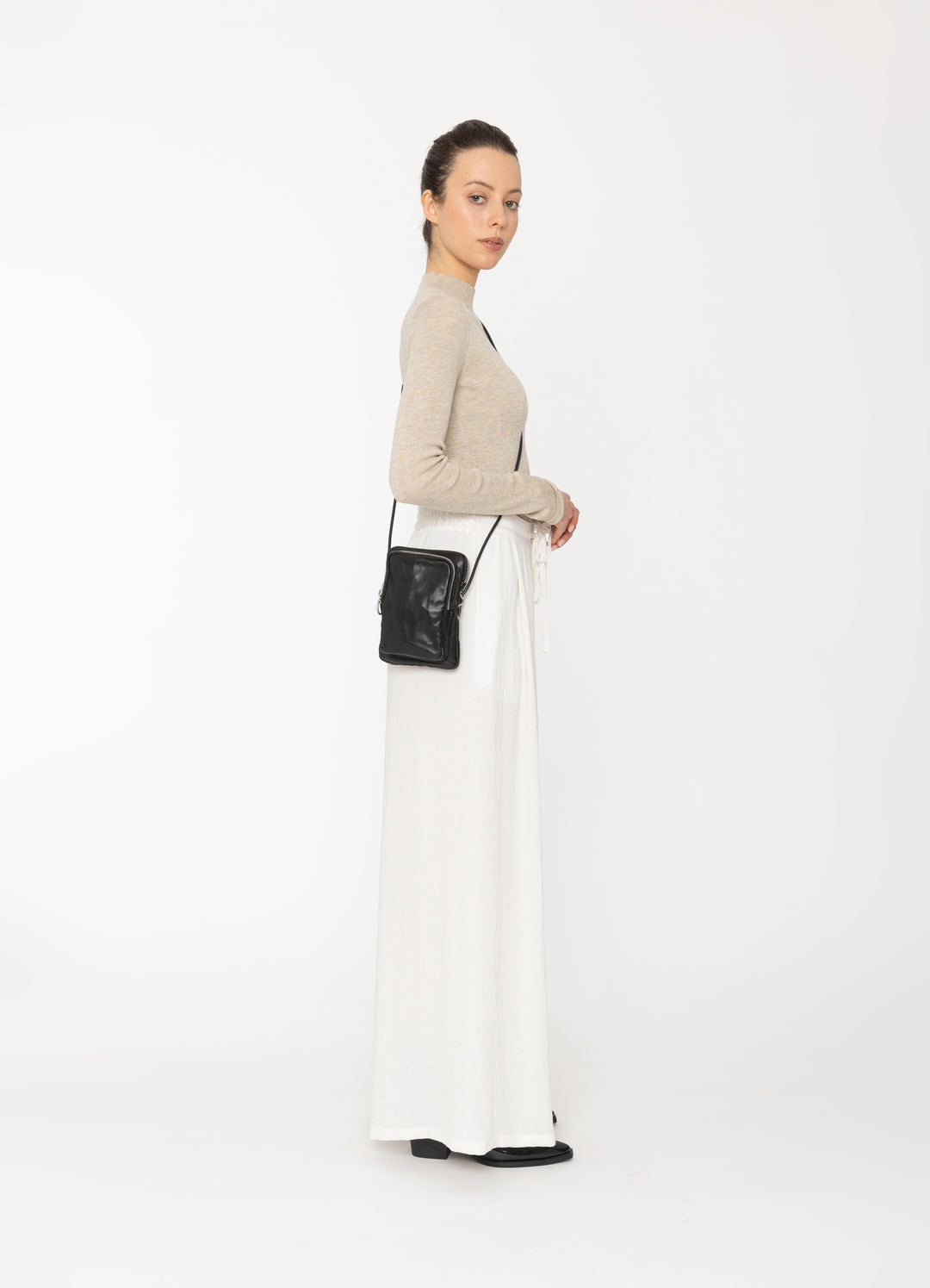 Two by Two Black Small Pouch